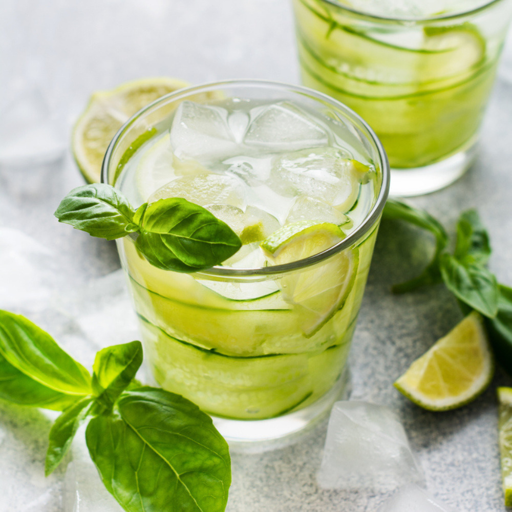 Mocktail Basil Smash revisité